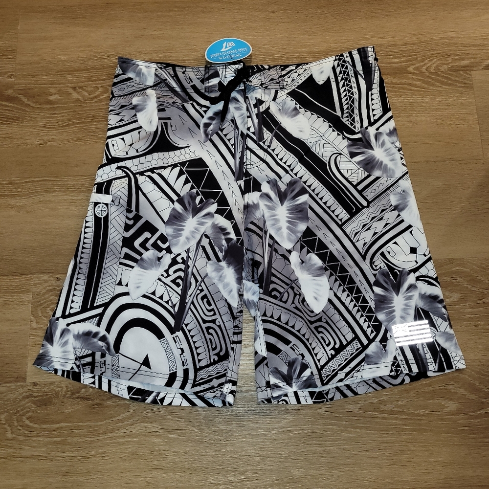 Wailoa Men's Hawaii Aloha Board Shorts Size 38 New